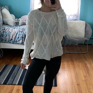 Cute White Sweater